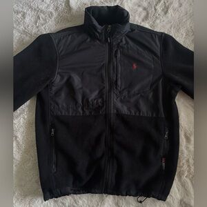 POLO RALPH LAUREN ‘POLARTEC’ CLASSIC 300 STOWAWAY HOODED JACKET SIZE:  MEDIUM